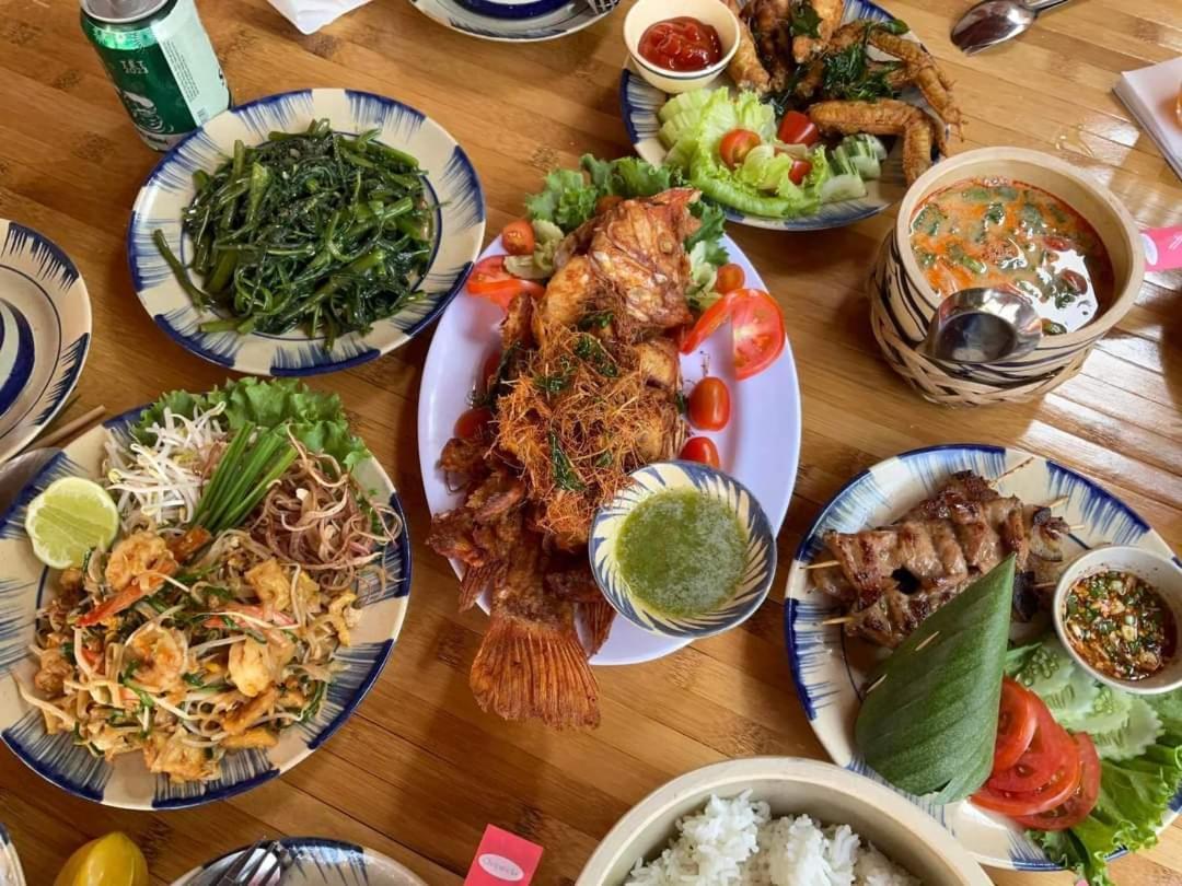 Golden Lotus Spa & Homestay Ap Thien Phuoc Zewnętrze zdjęcie