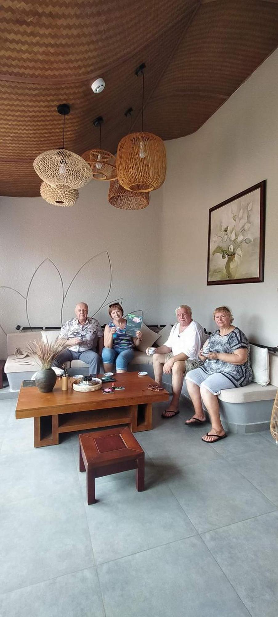 Golden Lotus Spa & Homestay Ap Thien Phuoc Zewnętrze zdjęcie